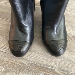 Chanel high boots